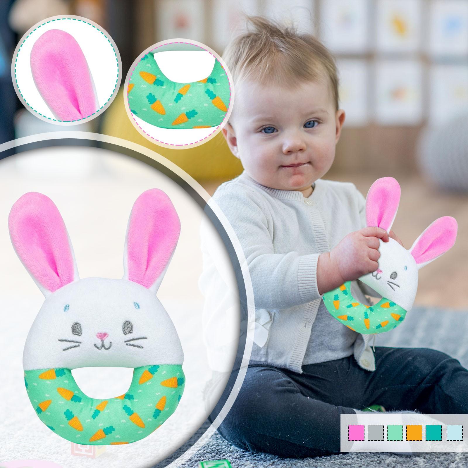 Игрушка с плюшевым кроликом